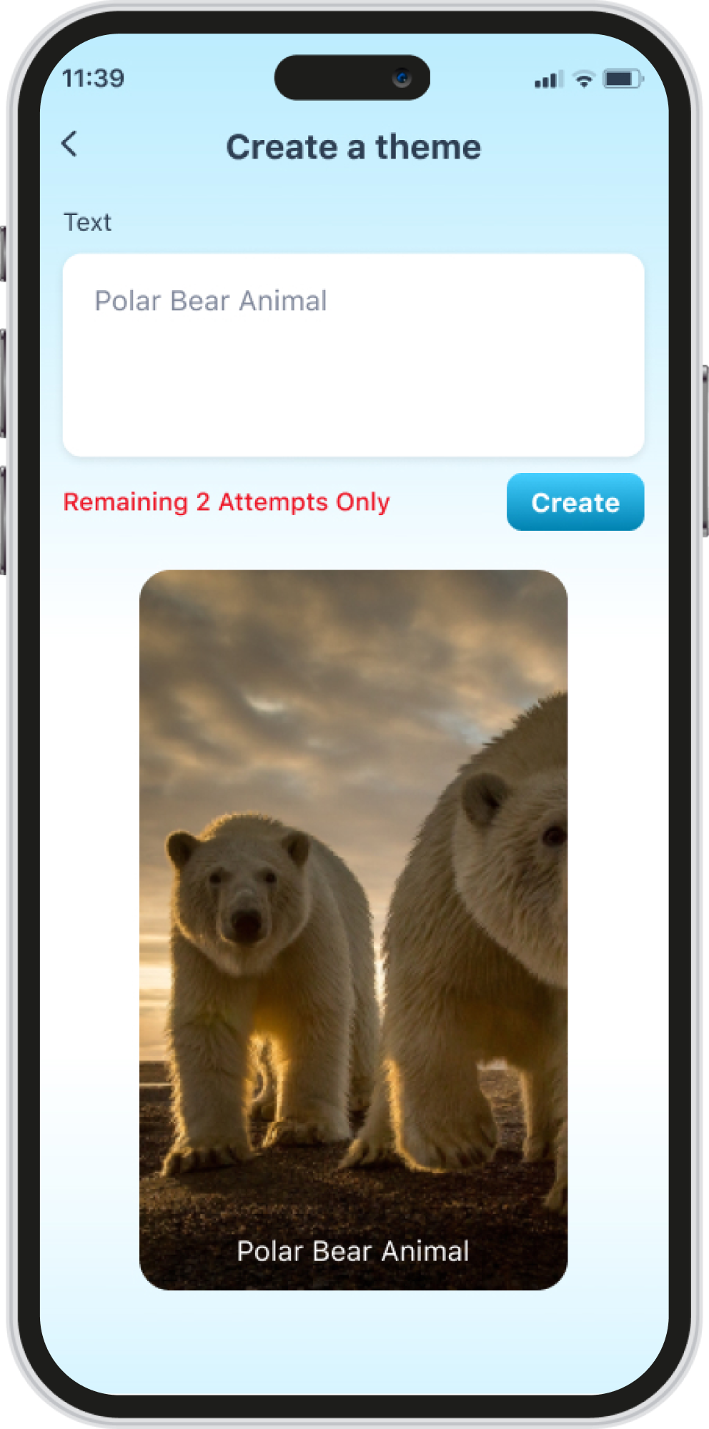 Customized Theme