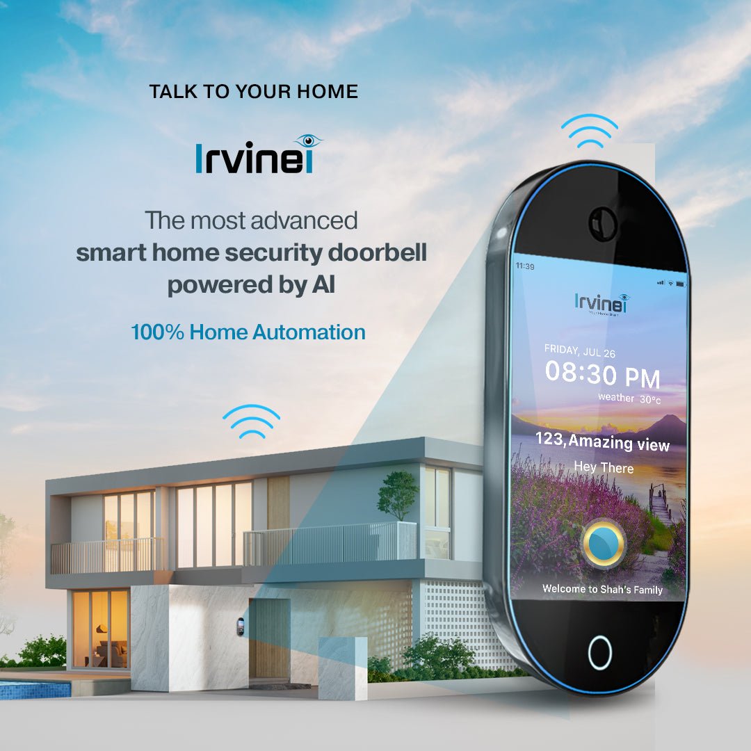 IRVINEi – AI Powered Touchscreen Doorbell - IRVINEi