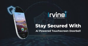 Irvinei AI Powered Touchscreen Doorbell