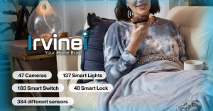 Irvinei AI Powered Touchscreen Doorbell